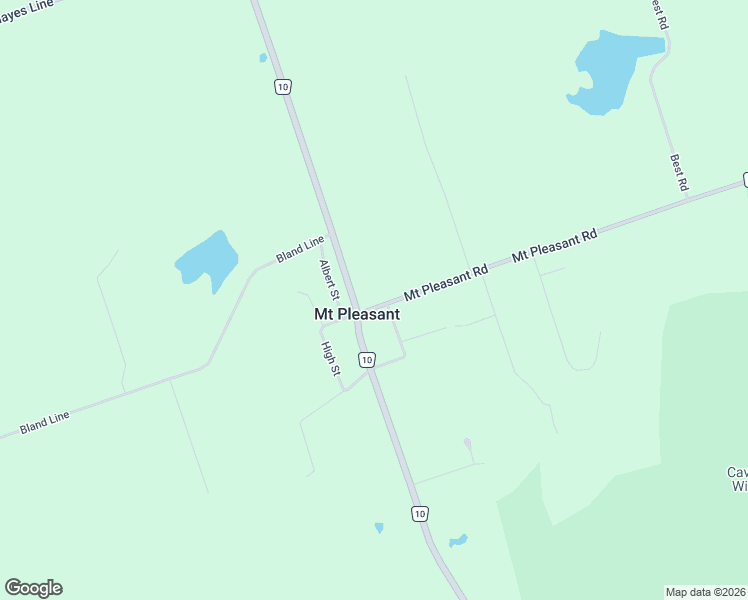 map of restaurants, bars, coffee shops, grocery stores, and more near 934 Mount Pleasant Road in Cavan