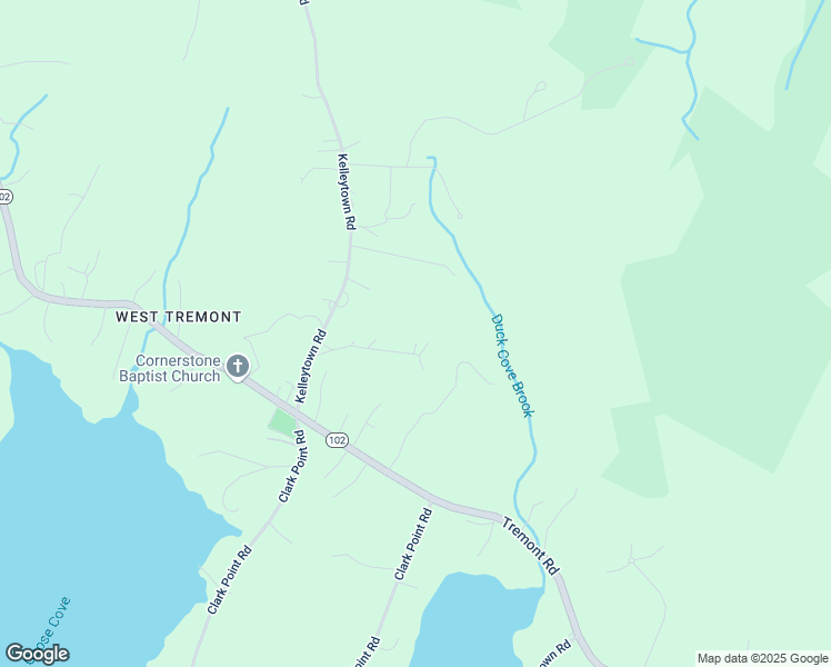 map of restaurants, bars, coffee shops, grocery stores, and more near 36 True Lane in Tremont
