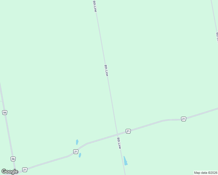map of restaurants, bars, coffee shops, grocery stores, and more near 8th Line in Utopia