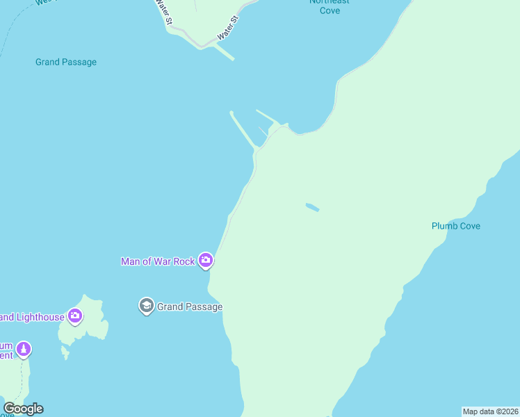 map of restaurants, bars, coffee shops, grocery stores, and more near 477 Over Cove Road in Freeport