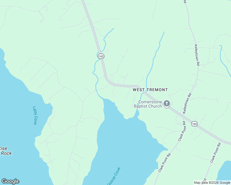 map of restaurants, bars, coffee shops, grocery stores, and more near 12 Russell Murphy Road in Tremont