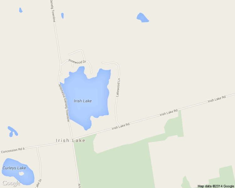 map of restaurants, bars, coffee shops, grocery stores, and more near Lakewood Lane in Grey County