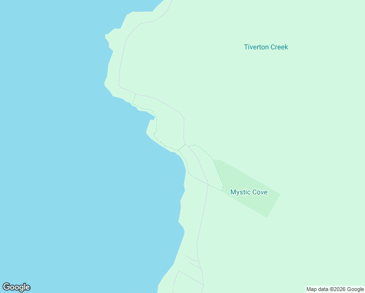map of restaurants, bars, coffee shops, grocery stores, and more near Mystic Cove Trail in Bruce County