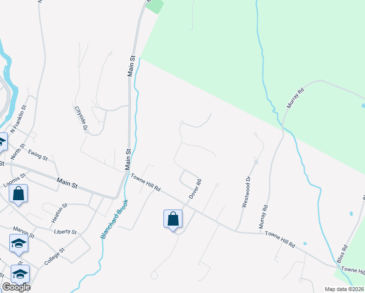 map of restaurants, bars, coffee shops, grocery stores, and more near 135 Chestnut Hill Rd in Montpelier