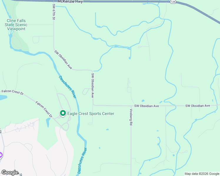 map of restaurants, bars, coffee shops, grocery stores, and more near 5967 Southwest Obsidian Avenue in Redmond