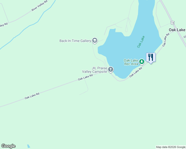 map of restaurants, bars, coffee shops, grocery stores, and more near 305 Oak Lake Road in Quinte West