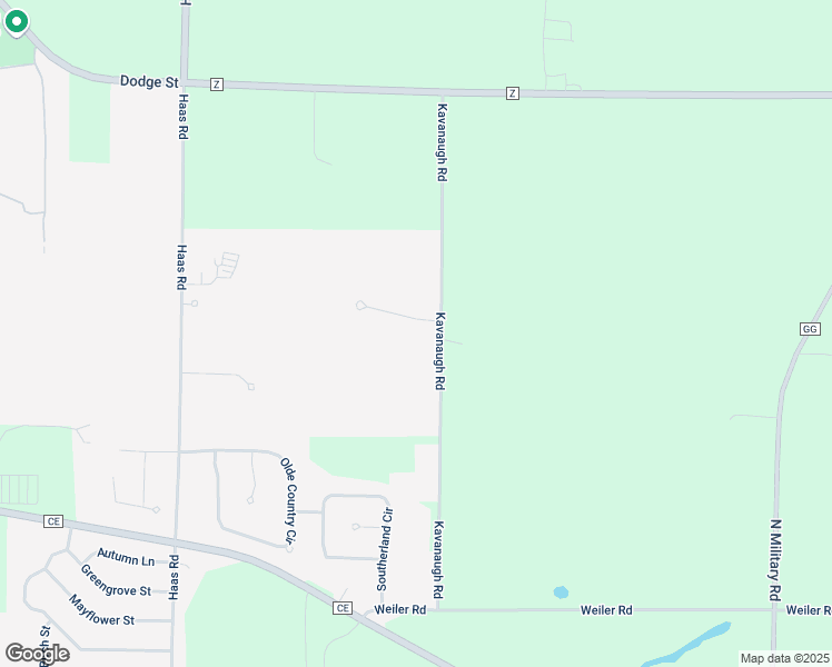 map of restaurants, bars, coffee shops, grocery stores, and more near 2441 Fairway Drive in Kaukauna