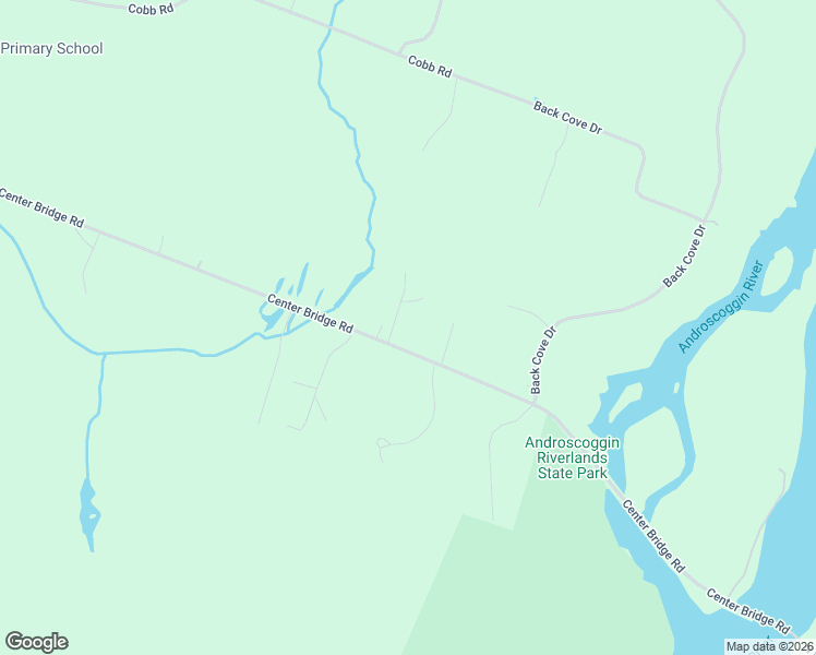 map of restaurants, bars, coffee shops, grocery stores, and more near 21 Aca Drive in Turner