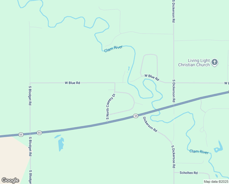 map of restaurants, bars, coffee shops, grocery stores, and more near 5086 South North Country Drive in Lake City
