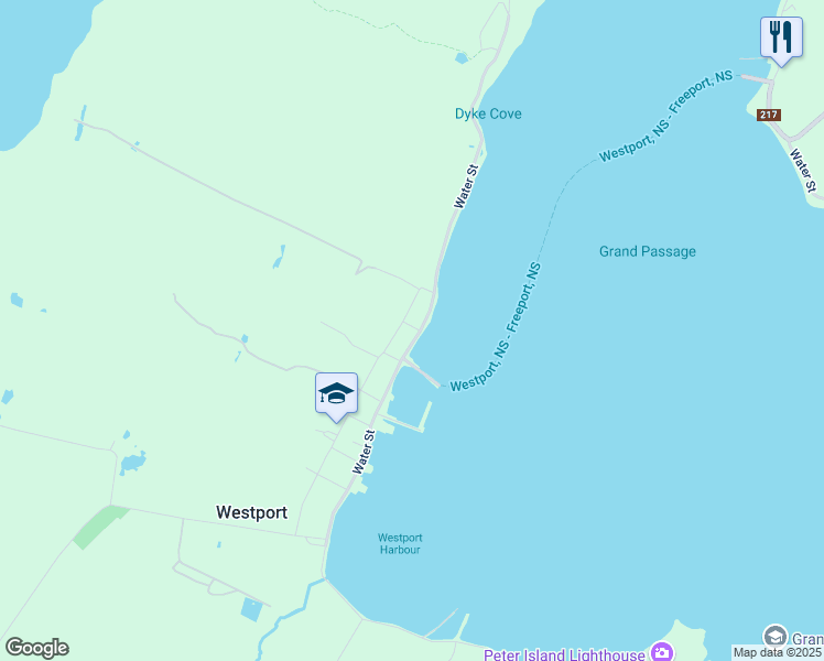 map of restaurants, bars, coffee shops, grocery stores, and more near 353 Water Street in Westport