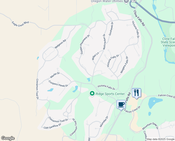 map of restaurants, bars, coffee shops, grocery stores, and more near 1084 Golden Pheasant Drive in Redmond