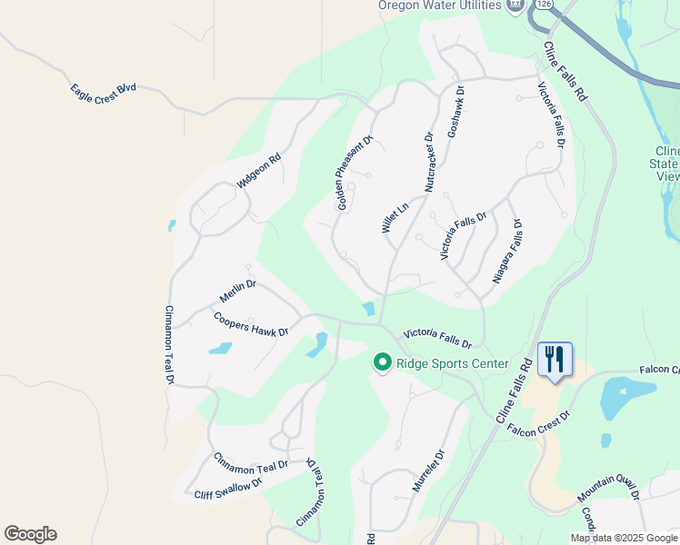 map of restaurants, bars, coffee shops, grocery stores, and more near 1021 Golden Pheasant Drive in Redmond