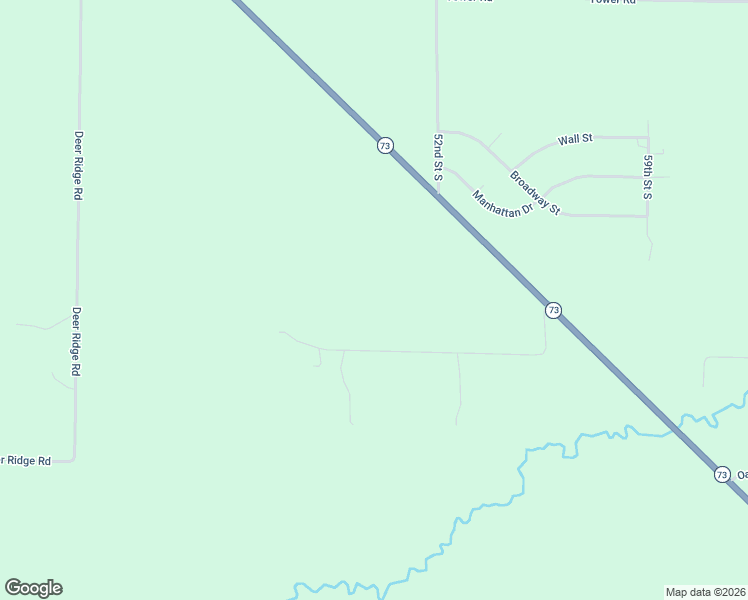 map of restaurants, bars, coffee shops, grocery stores, and more near 4930 Wilderness Lane in Wisconsin Rapids