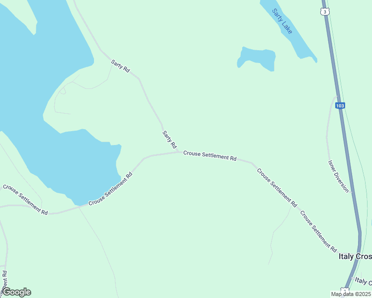 map of restaurants, bars, coffee shops, grocery stores, and more near 6 Crouse Settlement Road in Italy Cross