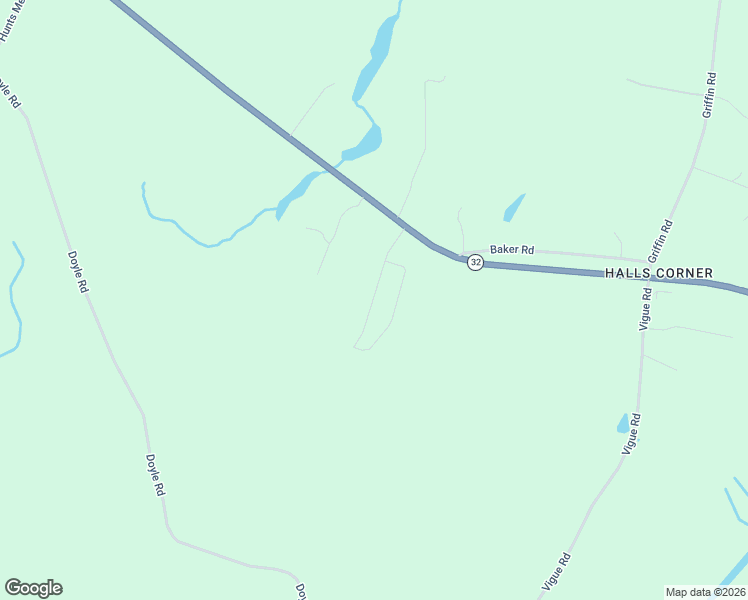 map of restaurants, bars, coffee shops, grocery stores, and more near 68 Pine Ridge Road in Windsor