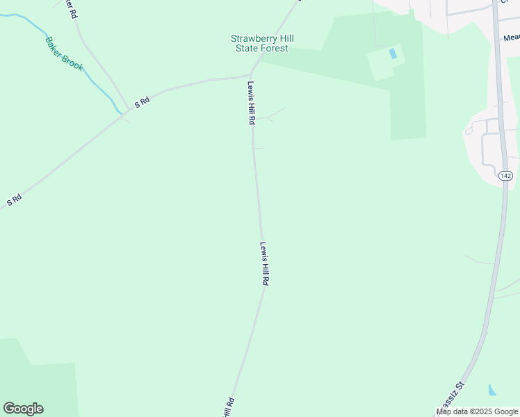 map of restaurants, bars, coffee shops, grocery stores, and more near Lewis Hill Road in Bethlehem
