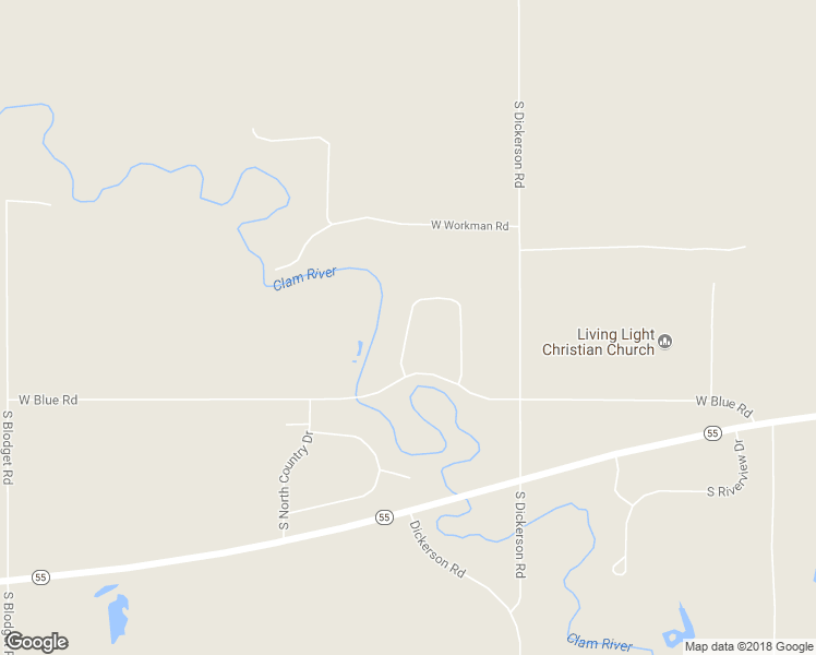 map of restaurants, bars, coffee shops, grocery stores, and more near River Wood Road in Lake City