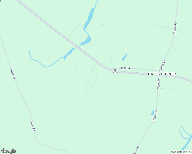 map of restaurants, bars, coffee shops, grocery stores, and more near Pine Ridge Road in Windsor