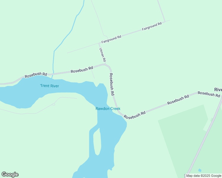 map of restaurants, bars, coffee shops, grocery stores, and more near 315 Rosebush Road in Quinte West