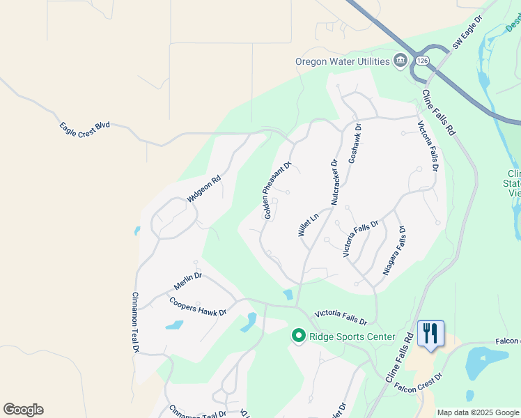 map of restaurants, bars, coffee shops, grocery stores, and more near 863 Golden Pheasant Drive in Redmond