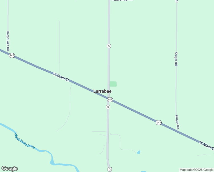map of restaurants, bars, coffee shops, grocery stores, and more near in Larrabee