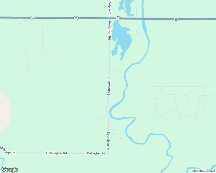 map of restaurants, bars, coffee shops, grocery stores, and more near 2362-2378 Bedtelyon Road in West Branch