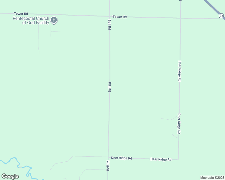 map of restaurants, bars, coffee shops, grocery stores, and more near 13621 Bell Road in Wisconsin Rapids