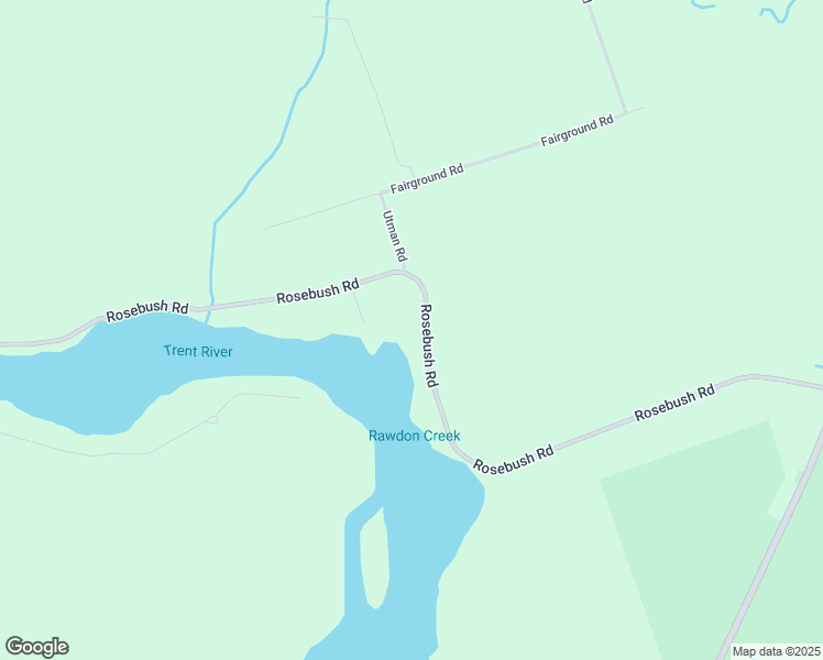 map of restaurants, bars, coffee shops, grocery stores, and more near 315 Rosebush Road in Quinte West