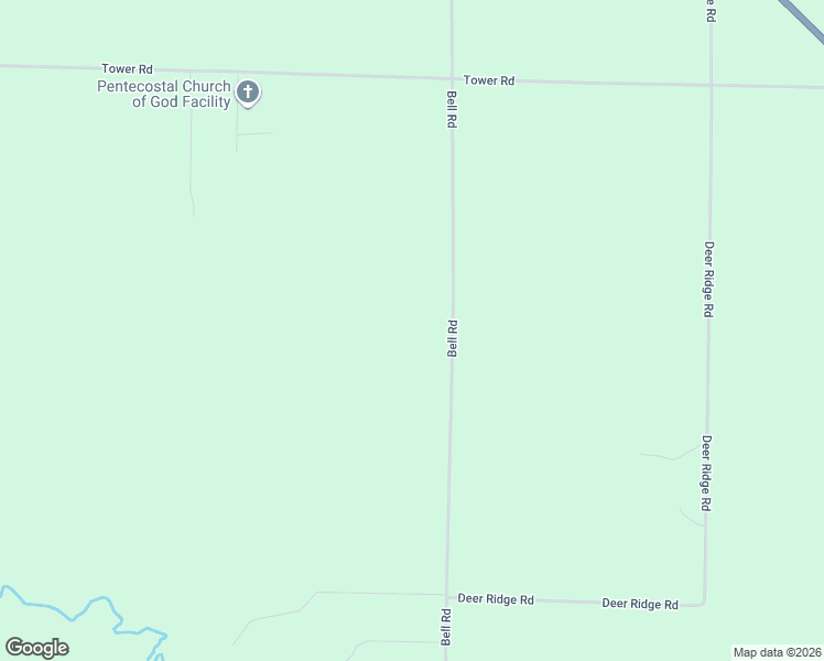 map of restaurants, bars, coffee shops, grocery stores, and more near 13524 Bell Road in Wisconsin Rapids