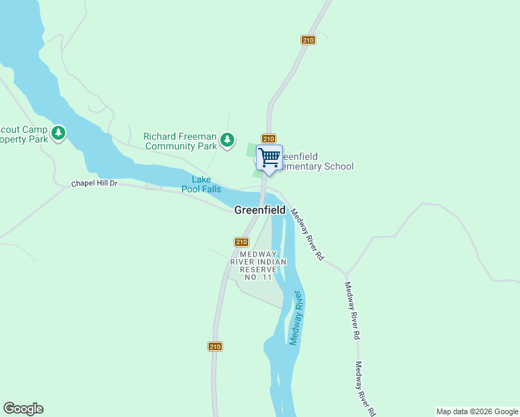map of restaurants, bars, coffee shops, grocery stores, and more near in Greenfield