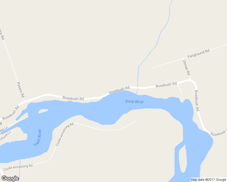 map of restaurants, bars, coffee shops, grocery stores, and more near 552 Rosebush Road in Quinte West