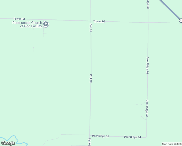 map of restaurants, bars, coffee shops, grocery stores, and more near 13524 Bell Road in Wisconsin Rapids