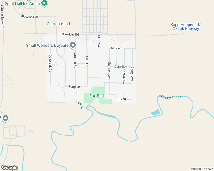 map of restaurants, bars, coffee shops, grocery stores, and more near 2602 Sammye Avenue in Gillette