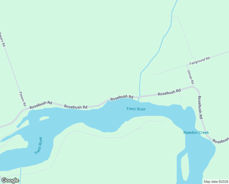 map of restaurants, bars, coffee shops, grocery stores, and more near 552 Rosebush Road in Quinte West