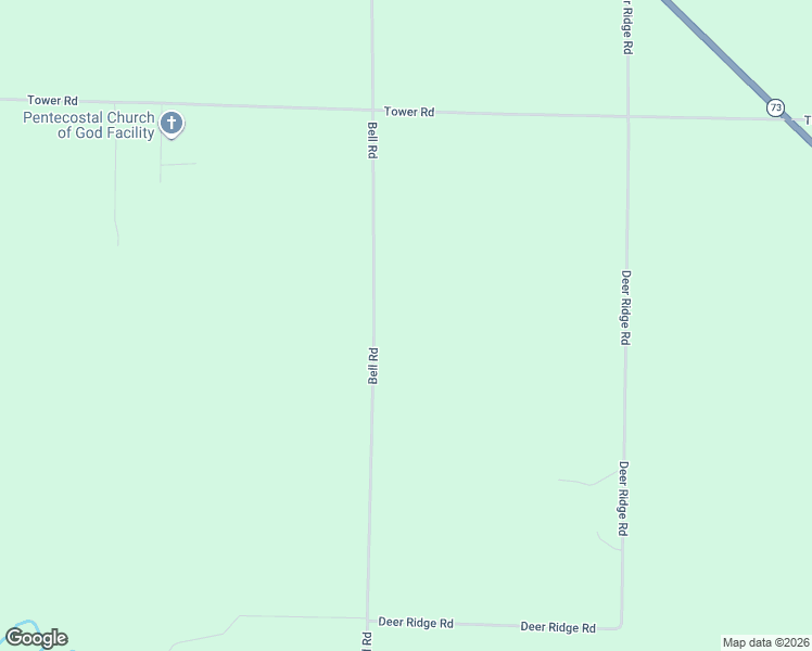 map of restaurants, bars, coffee shops, grocery stores, and more near 13621 Bell Road in Wisconsin Rapids