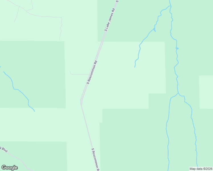 map of restaurants, bars, coffee shops, grocery stores, and more near 4220 South Roscommon Road in Roscommon County