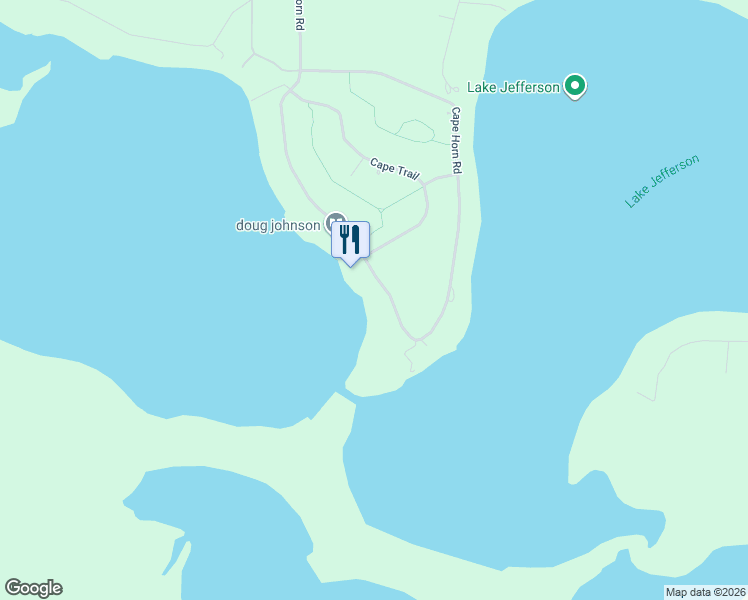 map of restaurants, bars, coffee shops, grocery stores, and more near 46747 Cape Horn Road in Cleveland