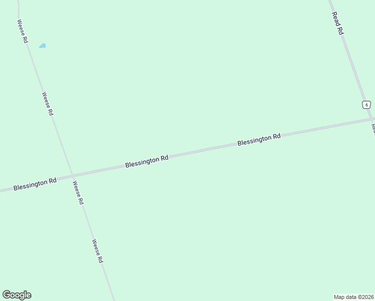 map of restaurants, bars, coffee shops, grocery stores, and more near 3161 Blessington Road in Shannonville