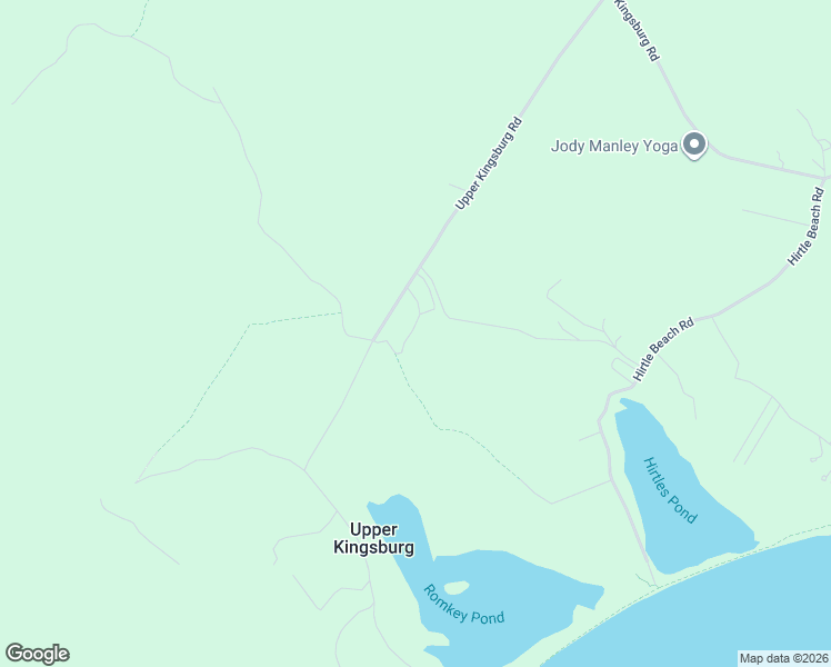 map of restaurants, bars, coffee shops, grocery stores, and more near Old Upper Kingsburg Road in Rose Bay