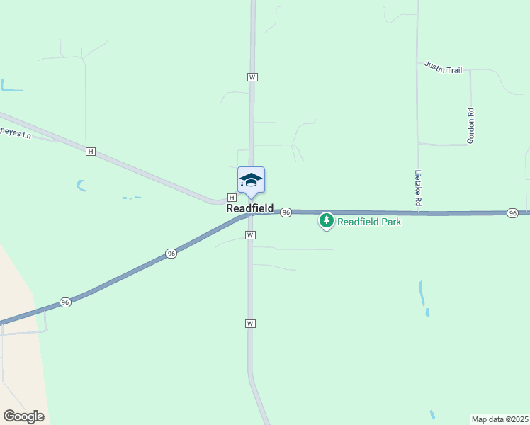 map of restaurants, bars, coffee shops, grocery stores, and more near in Readfield