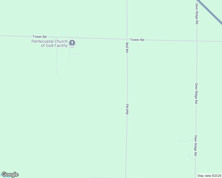 map of restaurants, bars, coffee shops, grocery stores, and more near 13349 Bell Road in Wisconsin Rapids