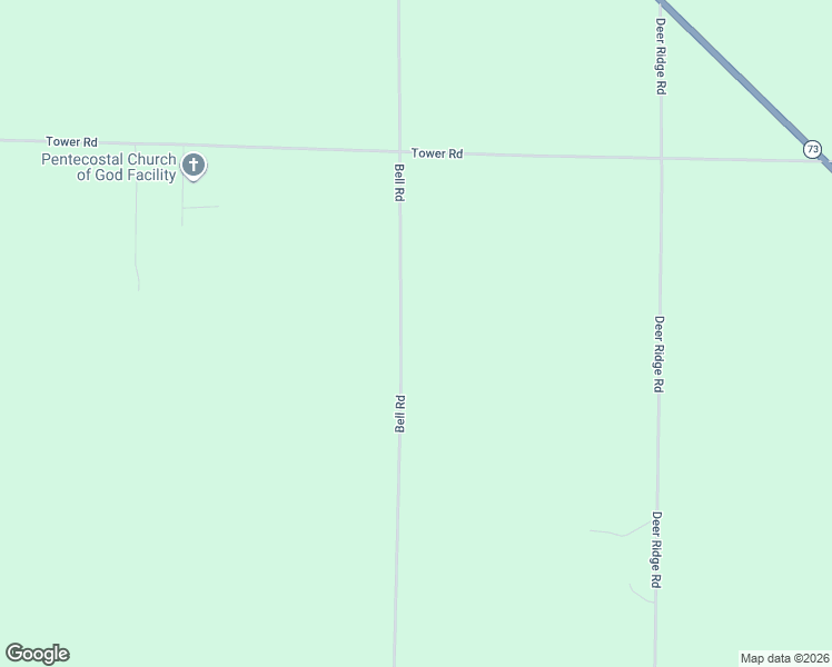 map of restaurants, bars, coffee shops, grocery stores, and more near 13351 Bell Road in Wisconsin Rapids