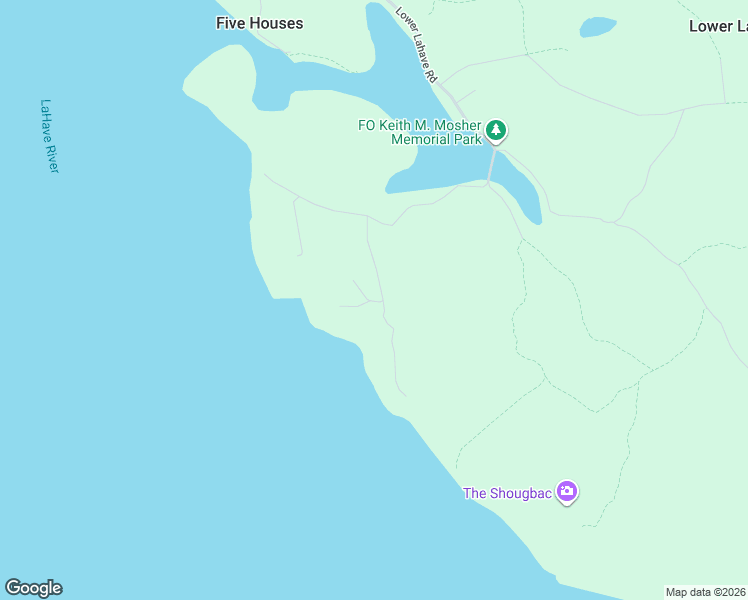 map of restaurants, bars, coffee shops, grocery stores, and more near Oxner Head Drive in Lower LaHave