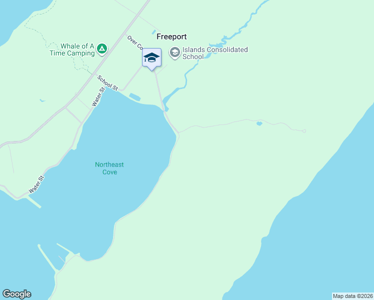 map of restaurants, bars, coffee shops, grocery stores, and more near 19 Farm Road in Freeport