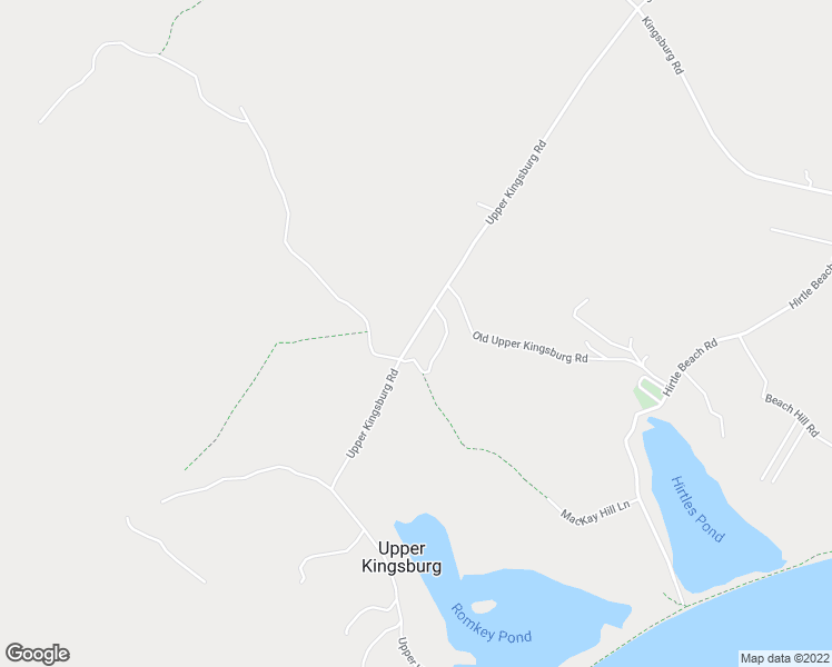 map of restaurants, bars, coffee shops, grocery stores, and more near Upper Kingsburg Road in Lunenburg