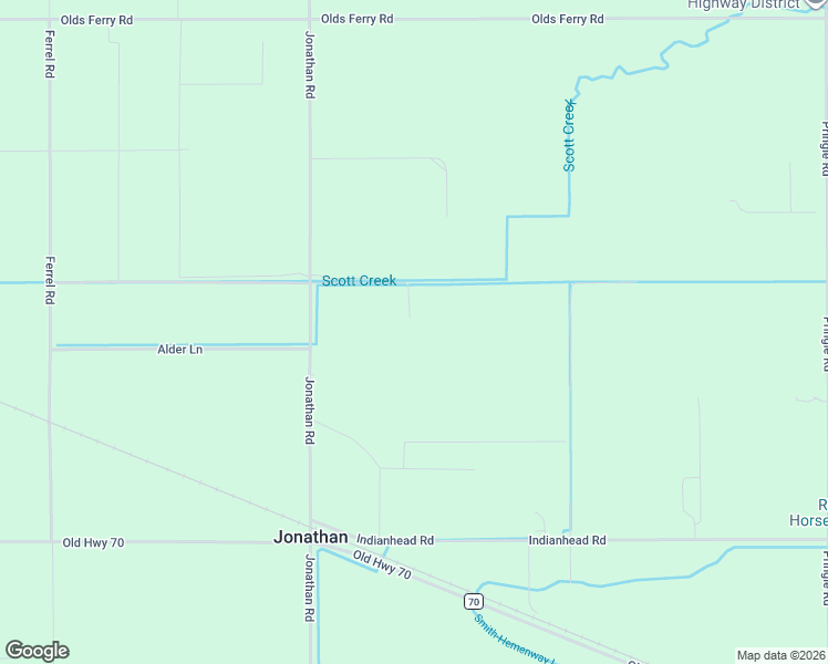 map of restaurants, bars, coffee shops, grocery stores, and more near 848 Jonathan Road in Weiser