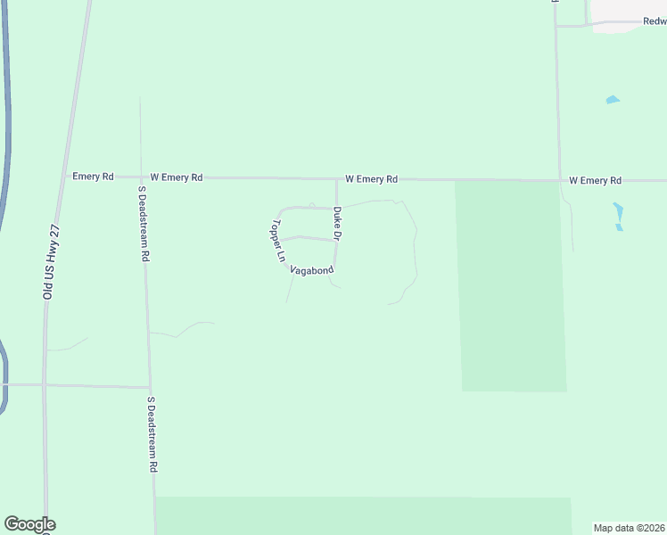 map of restaurants, bars, coffee shops, grocery stores, and more near 309 Duke Drive in Houghton Lake