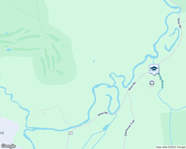 map of restaurants, bars, coffee shops, grocery stores, and more near 8 Intervale Way in Lake Placid