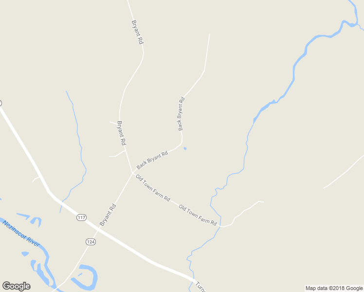 map of restaurants, bars, coffee shops, grocery stores, and more near 157 Back Bryant Road in Buckfield