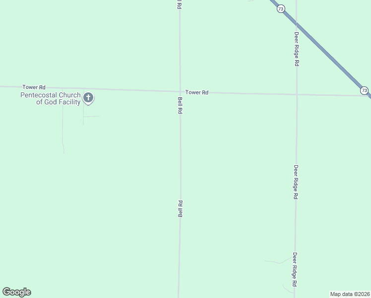 map of restaurants, bars, coffee shops, grocery stores, and more near 13180 Bell Road in Wisconsin Rapids